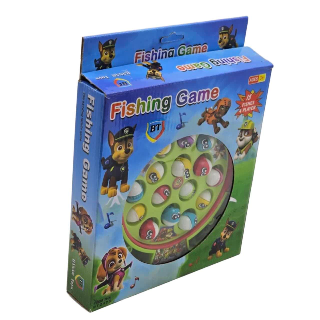 اسباب بازی ناب سل مدل ماهیگیری موزیکال طرح سگهای نگهبان بامزه کد FISHING GAME INCLUDE 15 FISHES WITH MUSIC — تصویر ۱۰