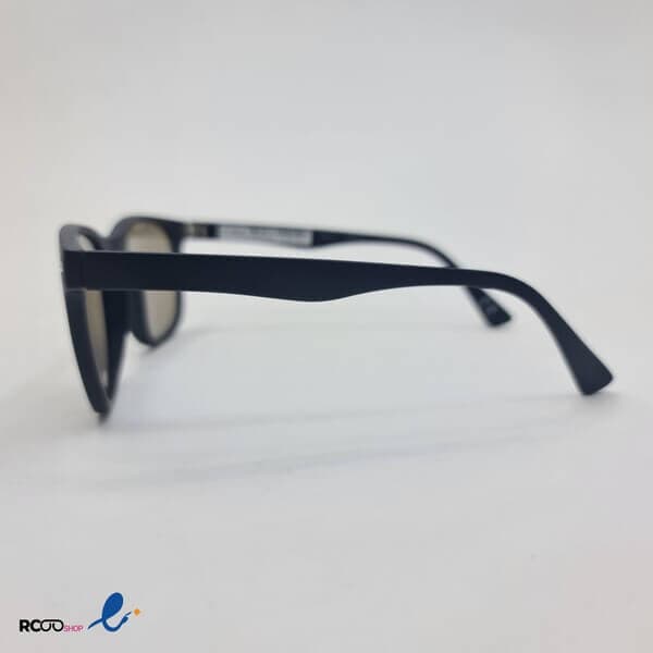 عینک آفتابی مربعی شکل با فریم مشکی مات کد 437-412 — تصویر ۵