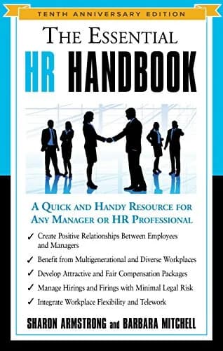 و دانلود نسخه کامل کتاب زبان اصلی The Essential HR Handbook, 10th Anniversary Edition: A Quick and Handy Resource for Any Manager or HR Professional (The Essential Handbook) Kindle Edition PDF |