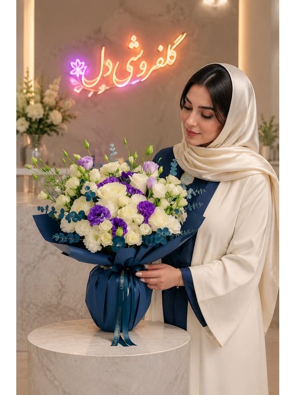 سبد گل تبریک CB6CB7
