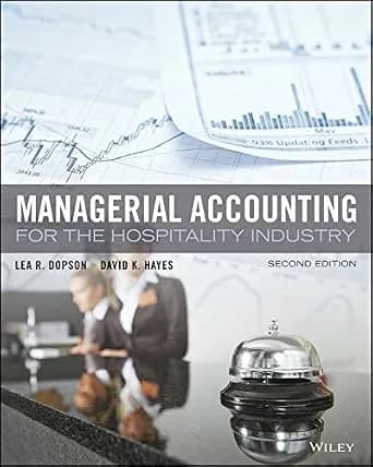 و دانلود نسخه کامل کتاب زبان اصلی Managerial Accounting for the Hospitality Industry, 2nd Edition PDF | دانلود کتاب خارجی