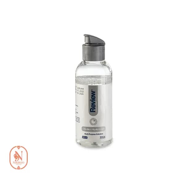 محلول شستشوی لنز ریویو مدل hyaluronic حجم 120 میلی لیتر