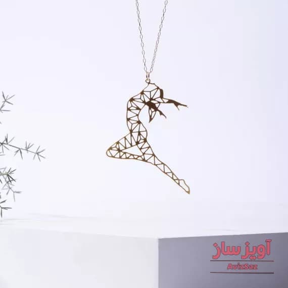 گردنبند دختر رقصان کد 100099
