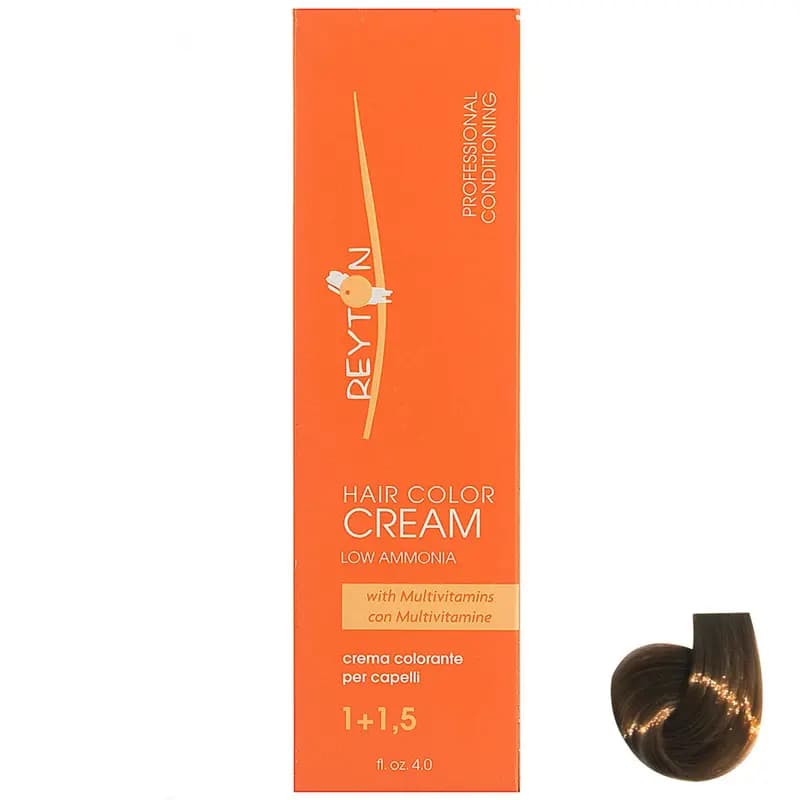 رنگ مو ریتون سری Ash مدل Natural Light Blonde شماره 8.01 حجم 120 میلی لیتر رنگ بلوند روشن خاکستری