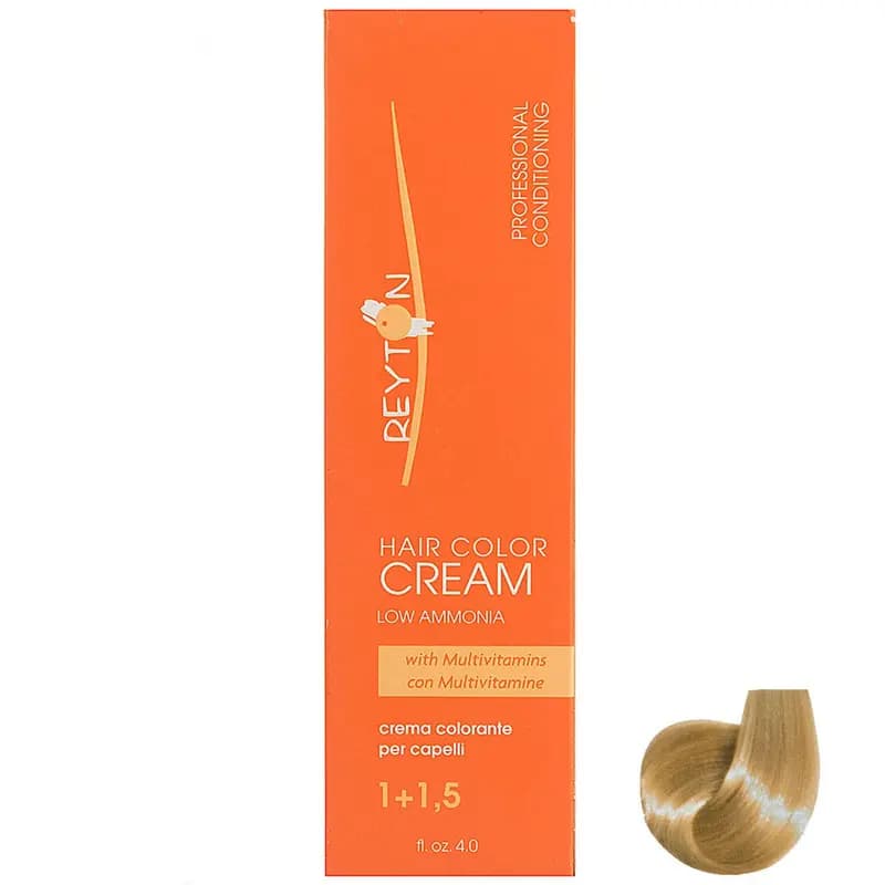 رنگ مو ریتون سری Super Lighteners مدل Natural Ultra Light Blonde شماره 1000 حجم 120 میلی لیتر رنگ بلوند فانتزی