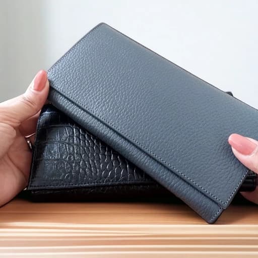کیف پول زنانه چرم طبیعی کد AR3005