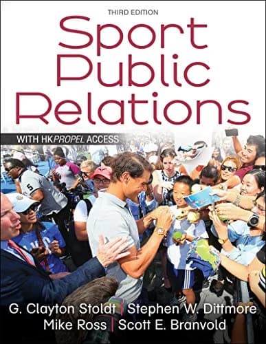 و دانلود نسخه کامل کتاب زبان اصلی Sport Public Relations 3rd Edition PDF | دانلود کتاب خارجی