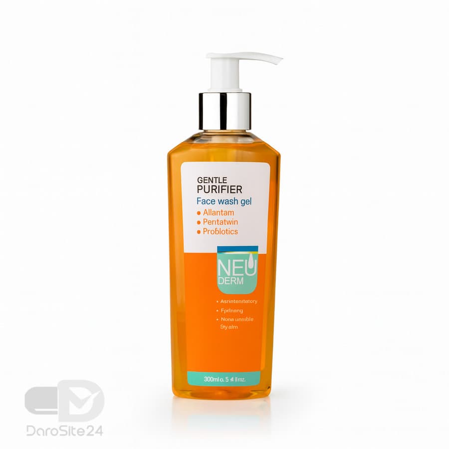 ژل شستشوی صورت نئودرم مدل Gentle Purifier مناسب پوست نرمال و خشک 200 میلی لیتر — تصویر ۳