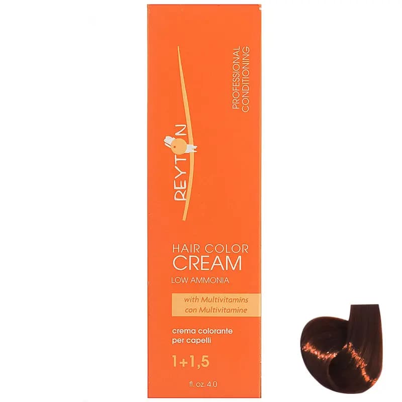 رنگ مو ریتون سری Natural Chocolate مدل Light Blonde شماره 8E حجم 120 میلی لیتر رنگ شکلاتی روشن