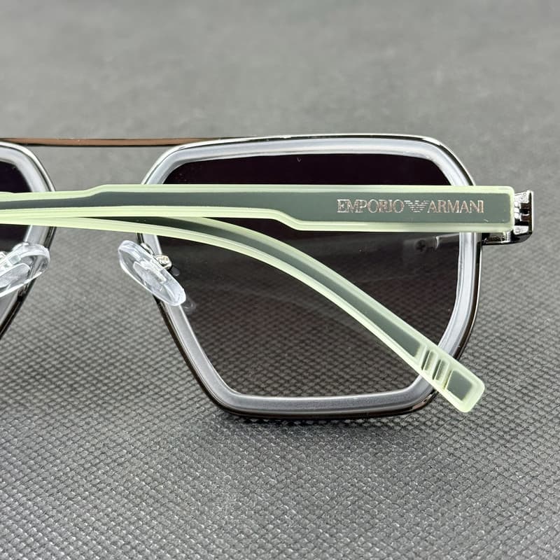 عینک آفتابی خلبانی (Aviator) مردانه امپریو آرمانی مدل T0942 C03 — تصویر ۶