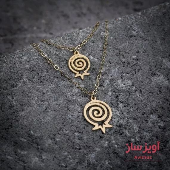 گردنبند انار کد 100013
