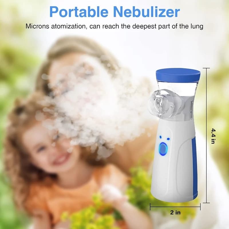 نبولایزر تنفسی مش مدل hh-w302 | دستگاه بخور تنفسی — تصویر ۷