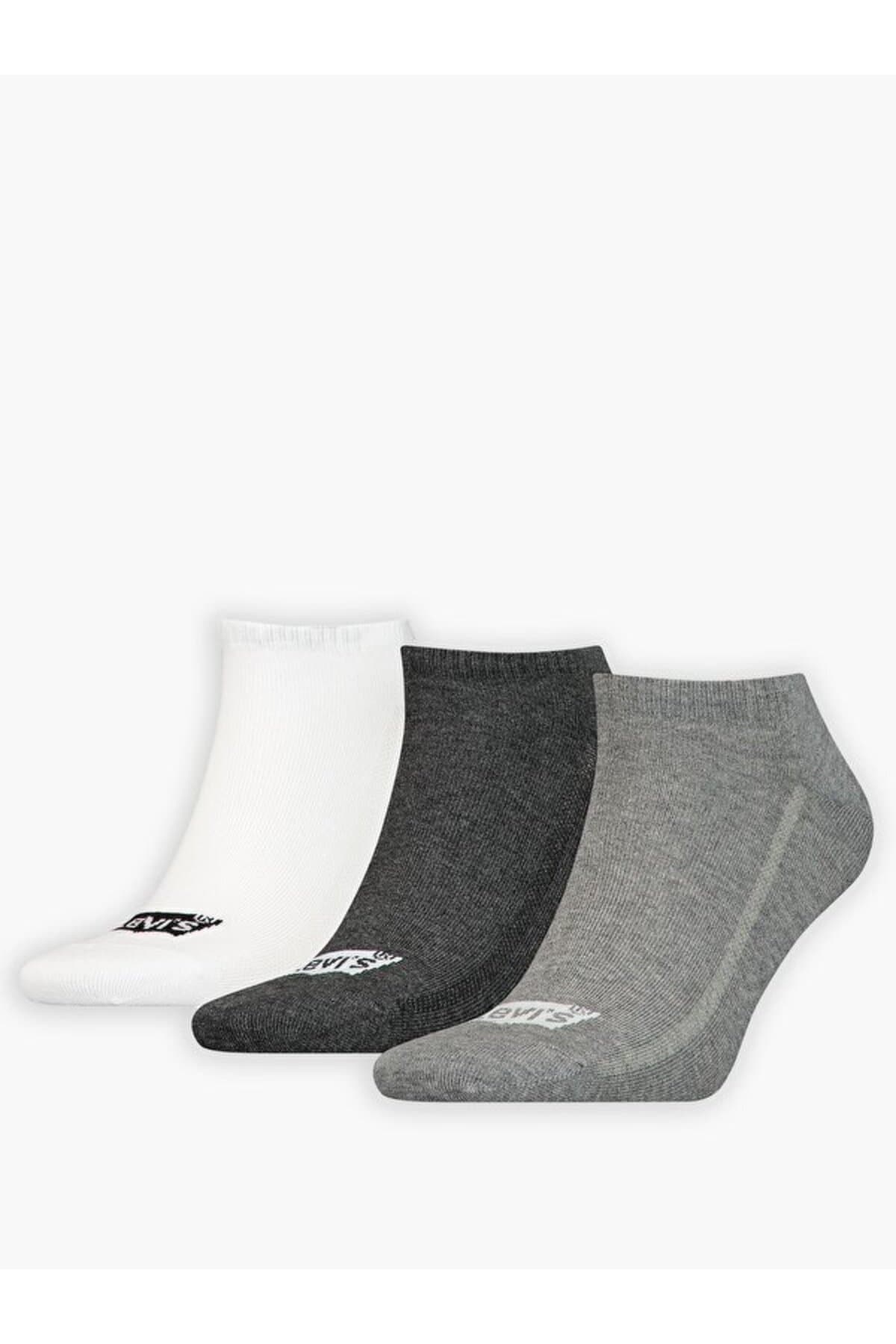 جوراب ورزشی لیوایز مردانه پاموک آبی راسته کژوال/روزمره | Levi’s 3715709780 PK