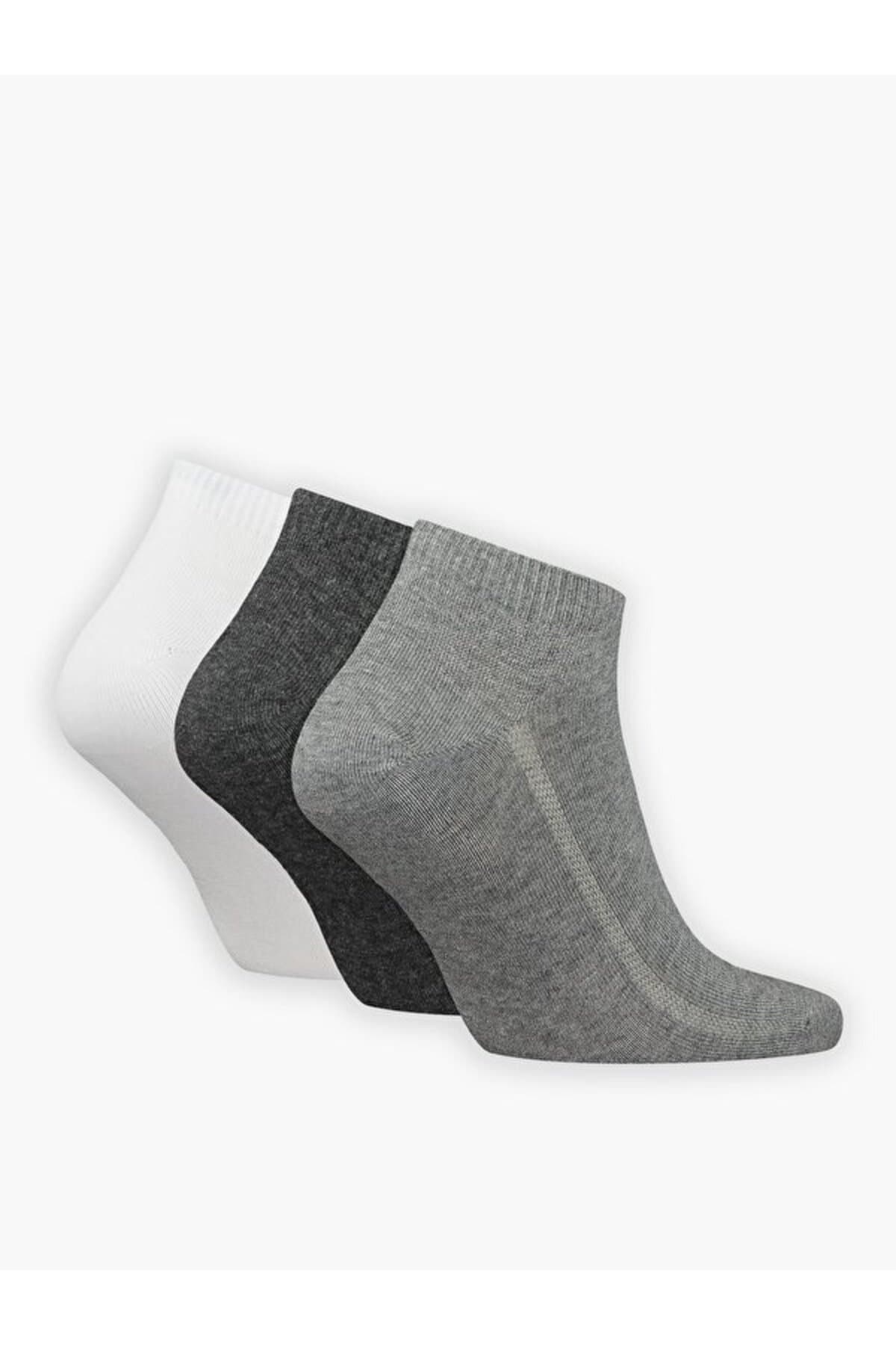جوراب ورزشی لیوایز مردانه پاموک آبی راسته کژوال/روزمره | Levi’s 3715709780 PK — تصویر ۲
