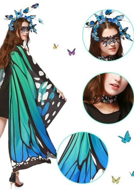 لباس پروانه ای شنل پروانه ای — تصویر ۲