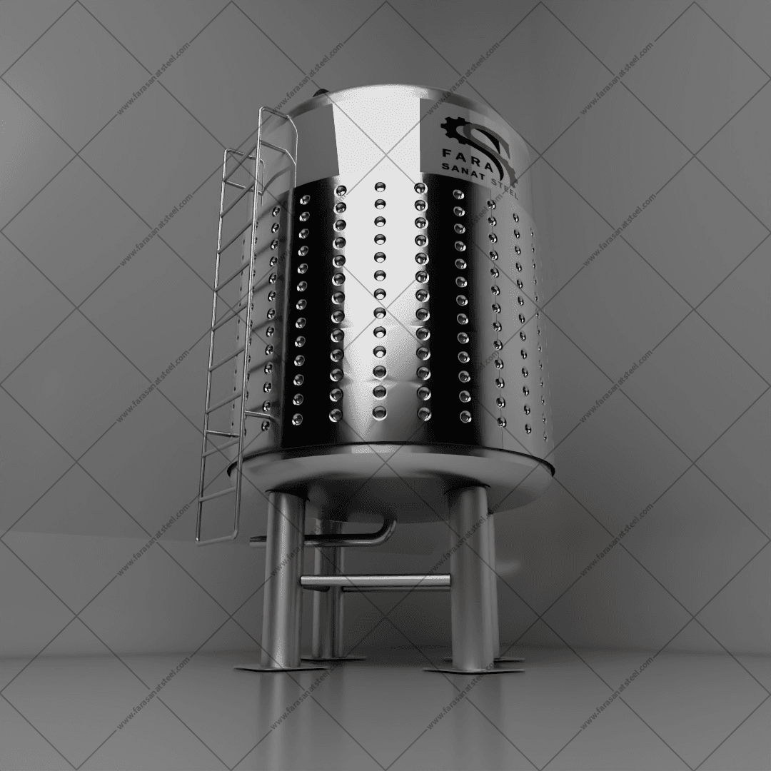 مخزن استیل 5000 لیتری