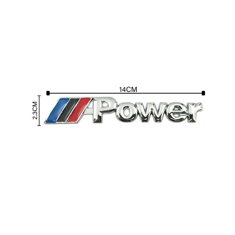 آرم فلزی POWER کد 0183 — تصویر ۴