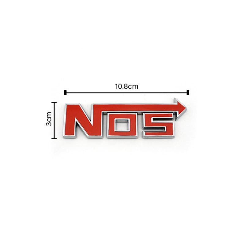 آرم فلزی برجسته NOS کد 2029 — تصویر ۳