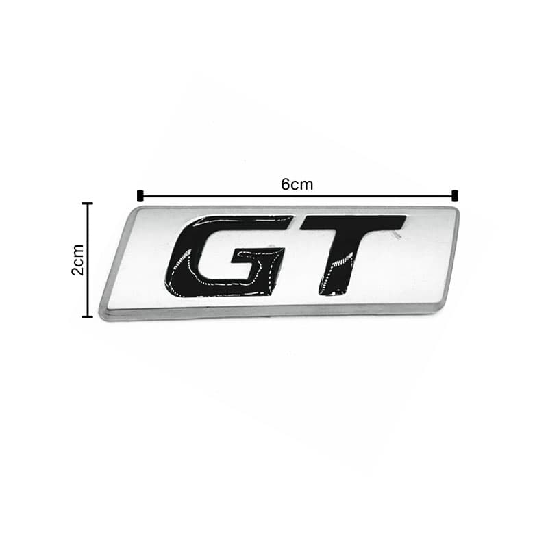 آرم GT مشکی کد 0111 — تصویر ۲