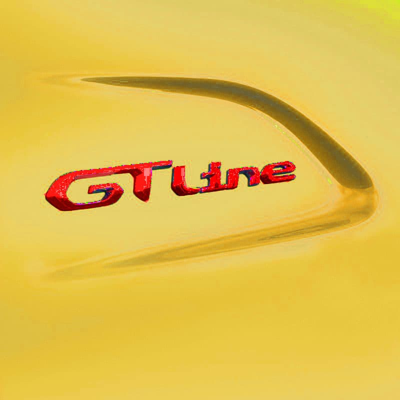 آرم GT LINE قرمز کد 2044 — تصویر ۲