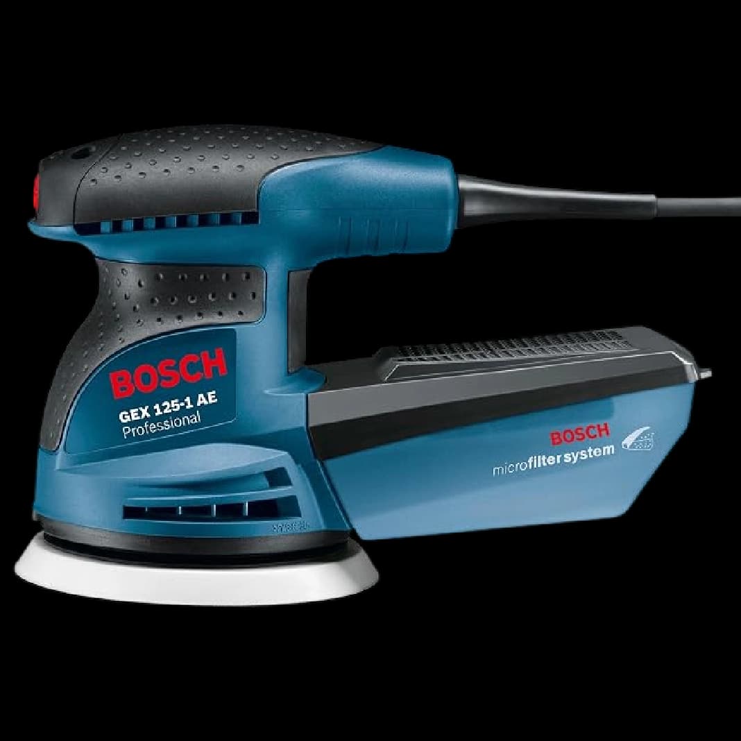 سنباده لرزان گرد 125 دیمر دار BOSCH GEX 125-1AE — تصویر ۲