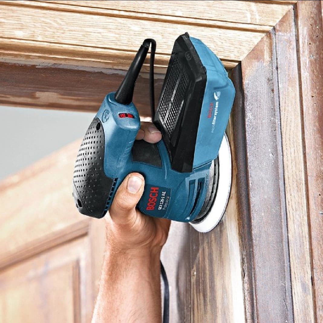 سنباده لرزان گرد 125 دیمر دار BOSCH GEX 125-1AE — تصویر ۳