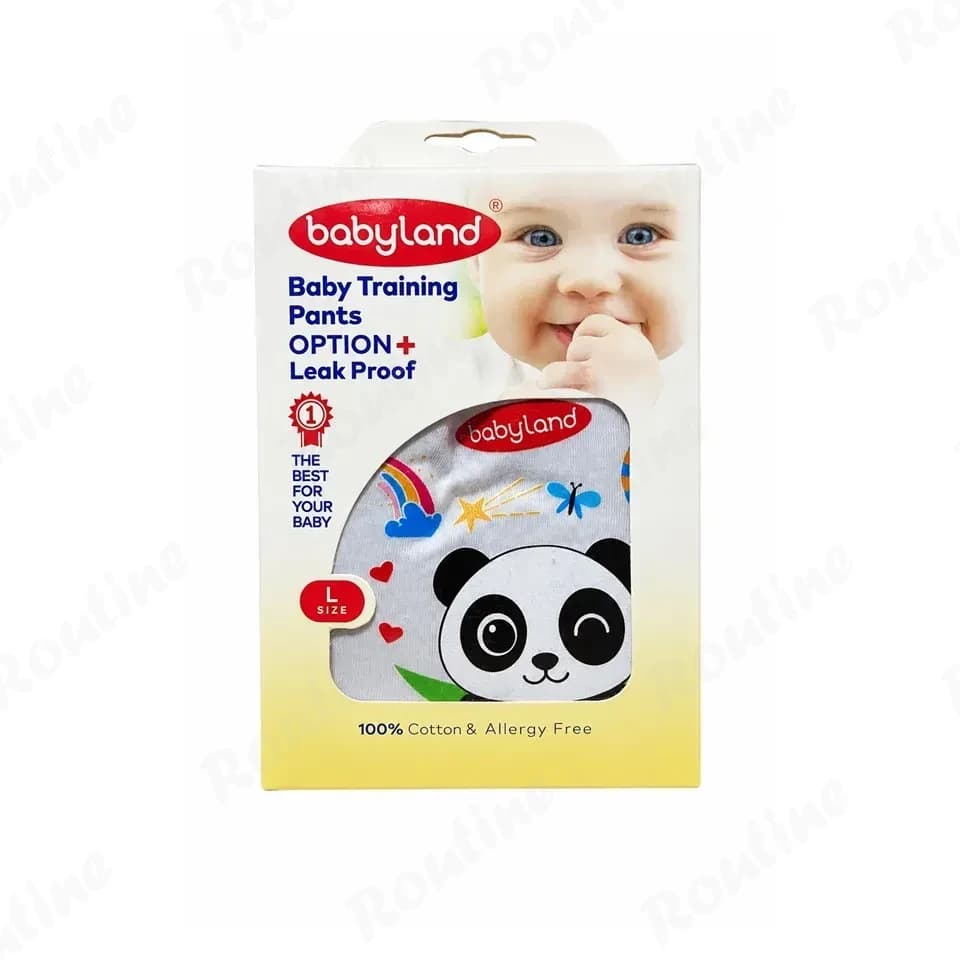 شورت آموزشی کودک بیبی لند سفید سایز L کد 252