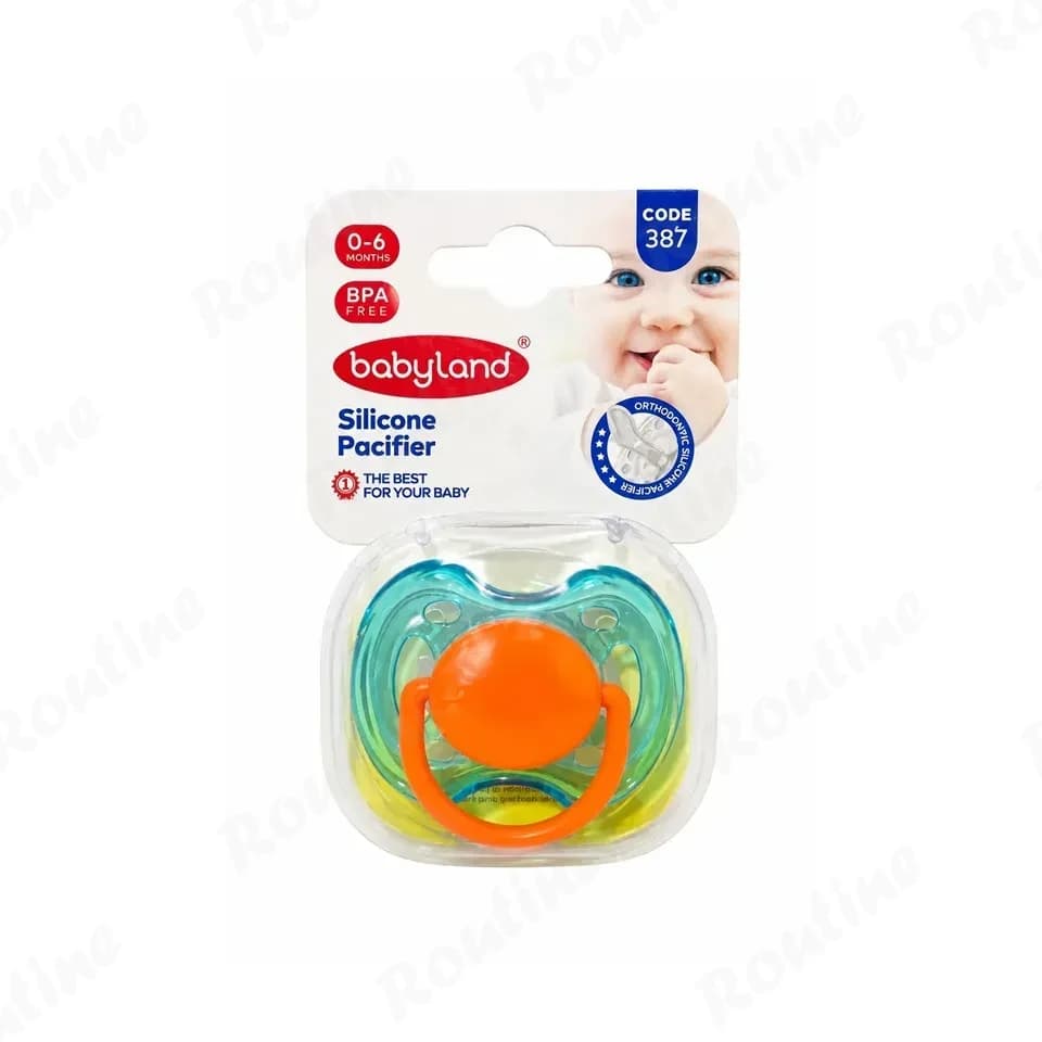 پستانک ارتودنسی بیبی لند 0 تا 6 ماه کد 387 — تصویر ۳