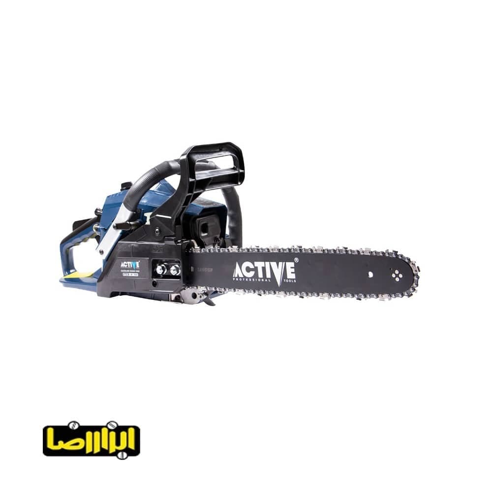 اره زنجیری بنزینی اکتیو 1250 وات مدل AC-2640 — تصویر ۲