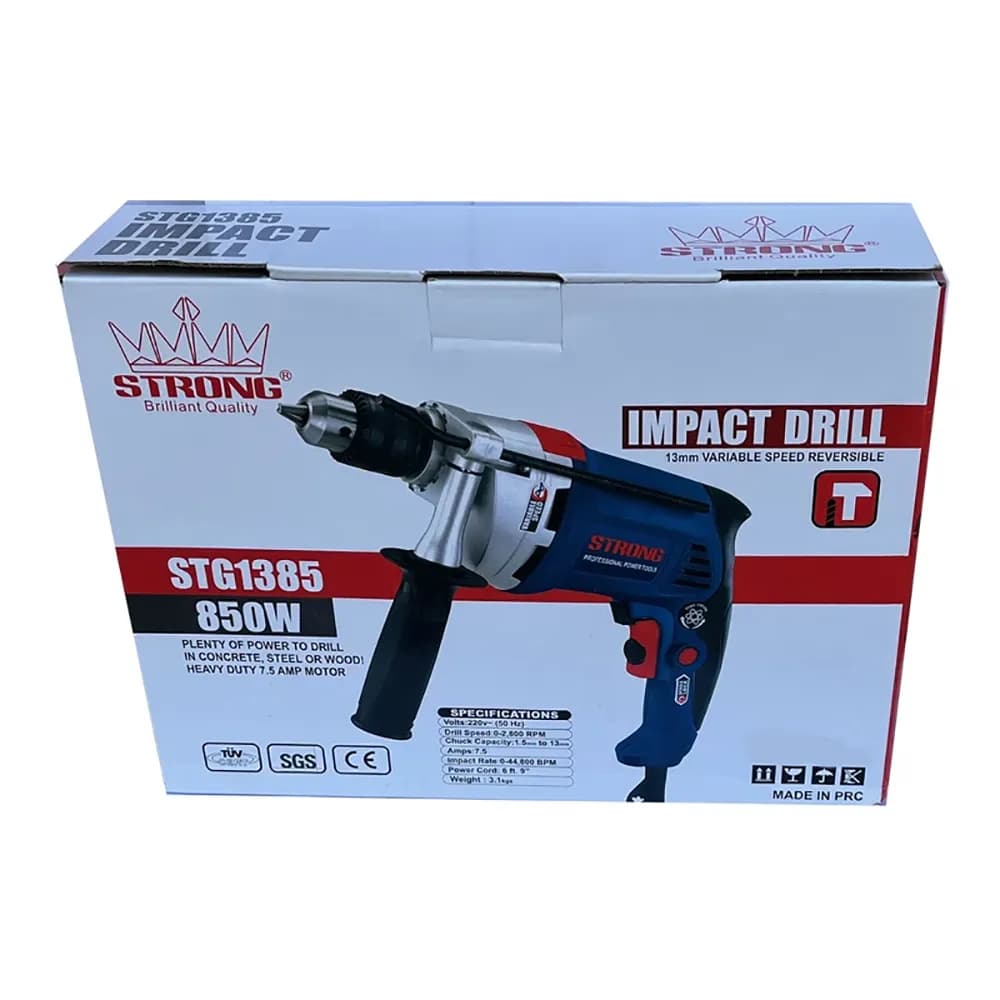 دریل چکشی استرانگ 850 وات مدل STG1385 — تصویر ۳