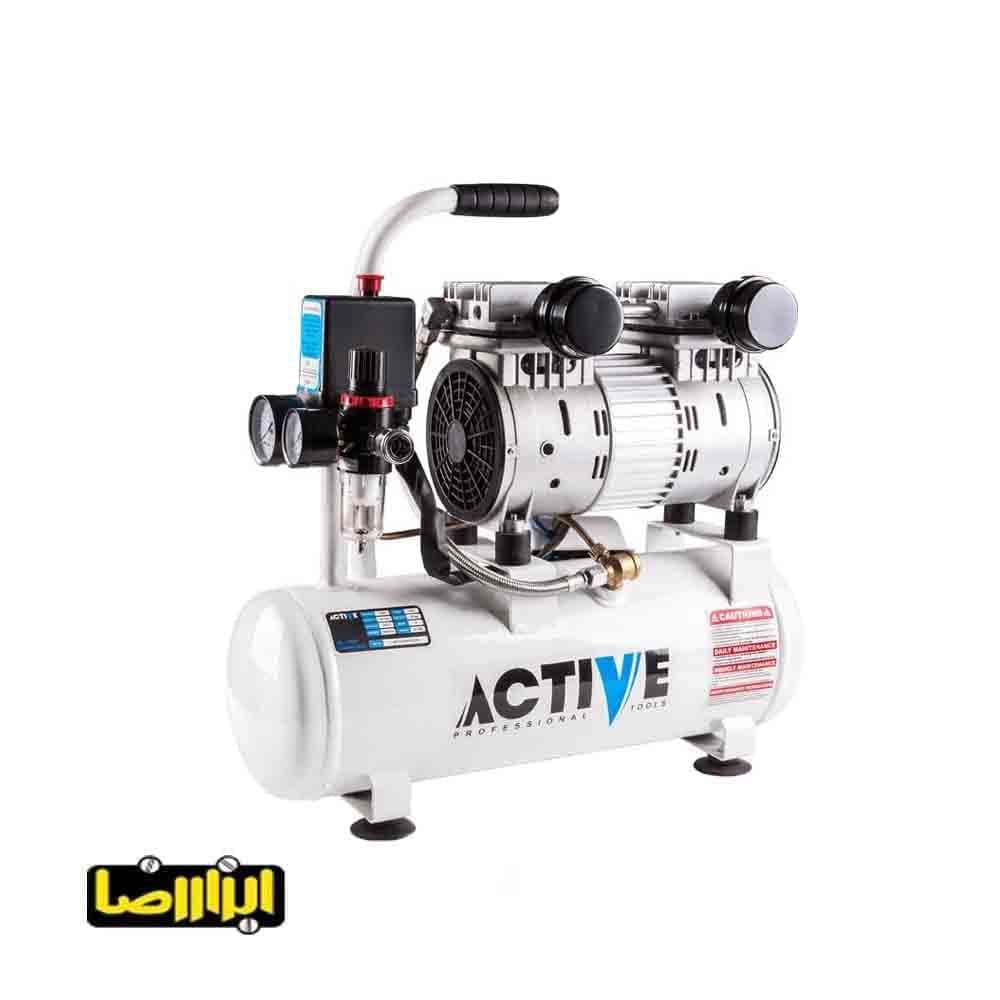 پمپ باد سایلنت اکتیو 10 لیتری مدل AC-1310SN