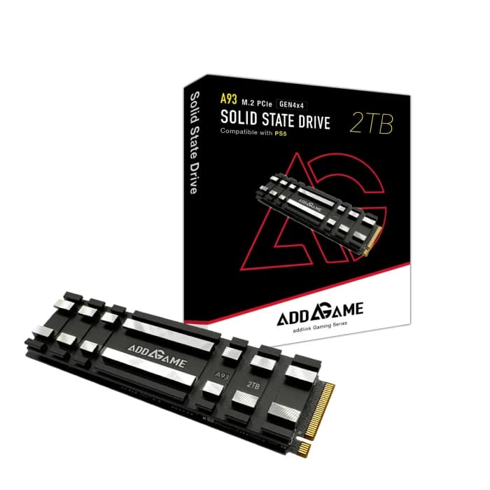 حافظه SSD Addlink ADDGAME A93 دارای هیت سینک 1 و 2 ترابایت — تصویر ۲