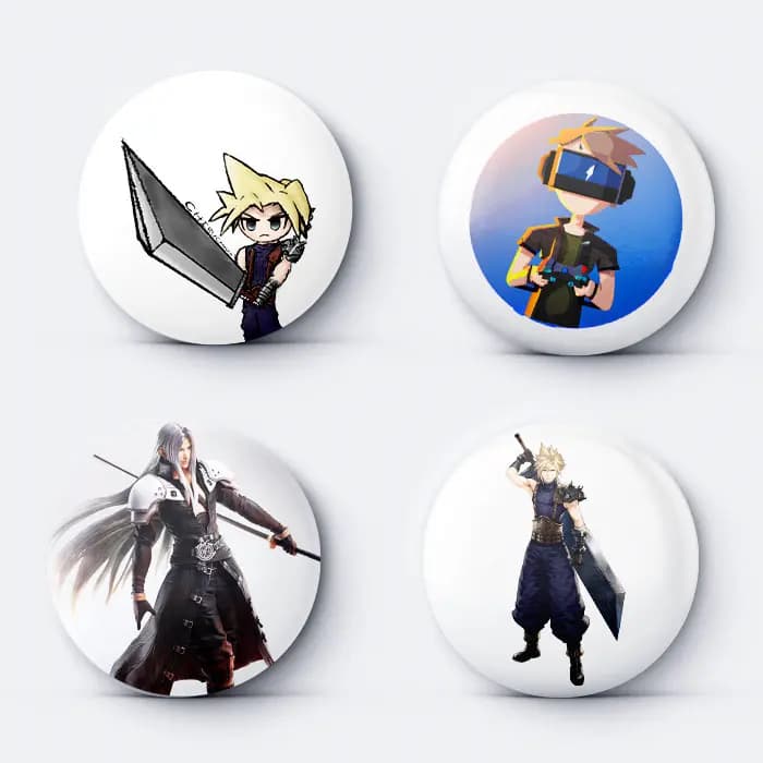 پیکسل طرح Final Fantasy 7 Rebirth (ارسال رایگان)