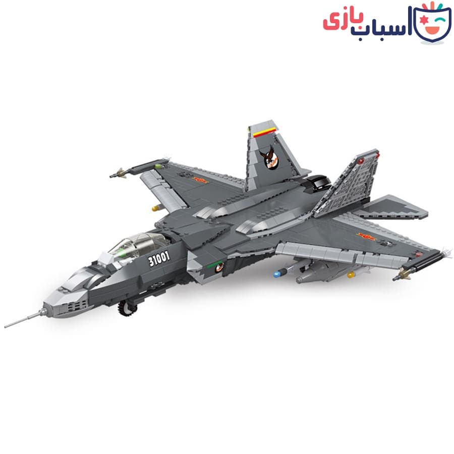 لگو جت جنگنده Fc-31 – کد 61051 — تصویر ۲