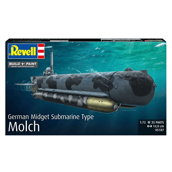 ماکت زیر دریایی Revell مدل German Submarine — تصویر ۲