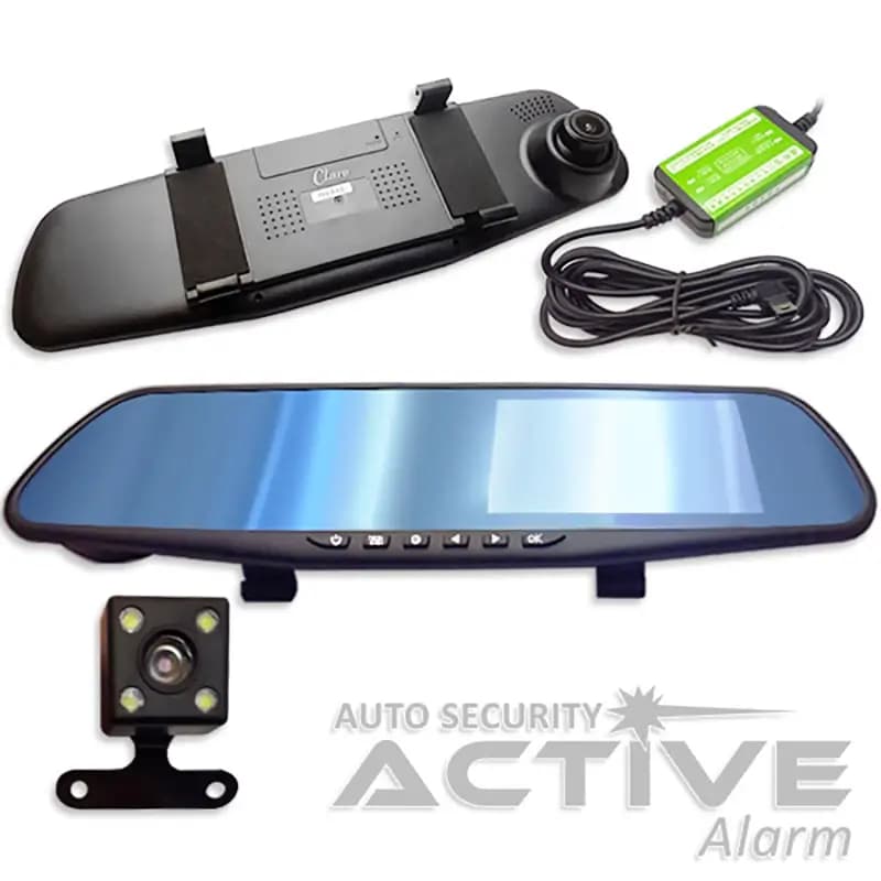 مانیتور آینهای DVR خودرو دو دوربین چیتا مدل 4.3 اینچ — تصویر ۲