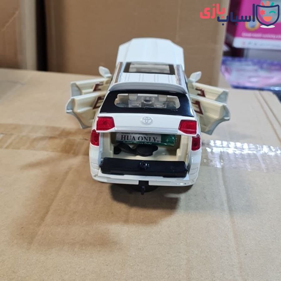 ماشین فلزی لندکروز دودزا cz123a مقیاس 1:24 — تصویر ۷