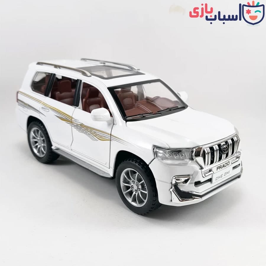 ماشین فلزی لندکروز دودزا cz123a مقیاس 1:24 — تصویر ۲