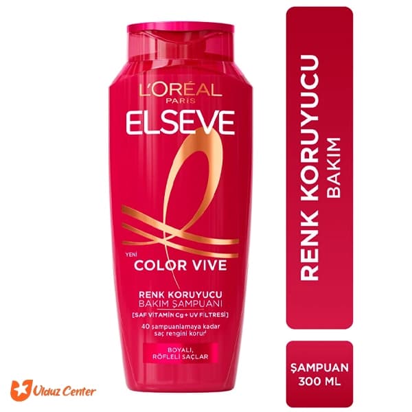 شامپو السیو لورال Color Vive مناسب موهای رنگ شده 300 میل