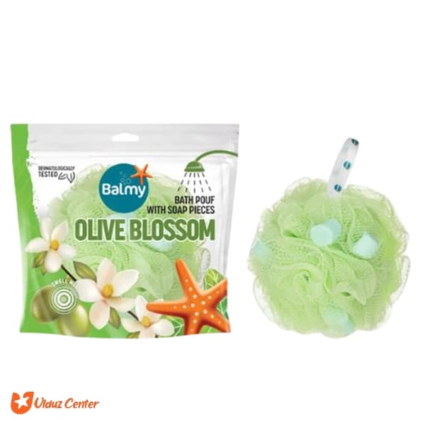 لیف حمام صابون دار بالمی مدل Olive Blossom