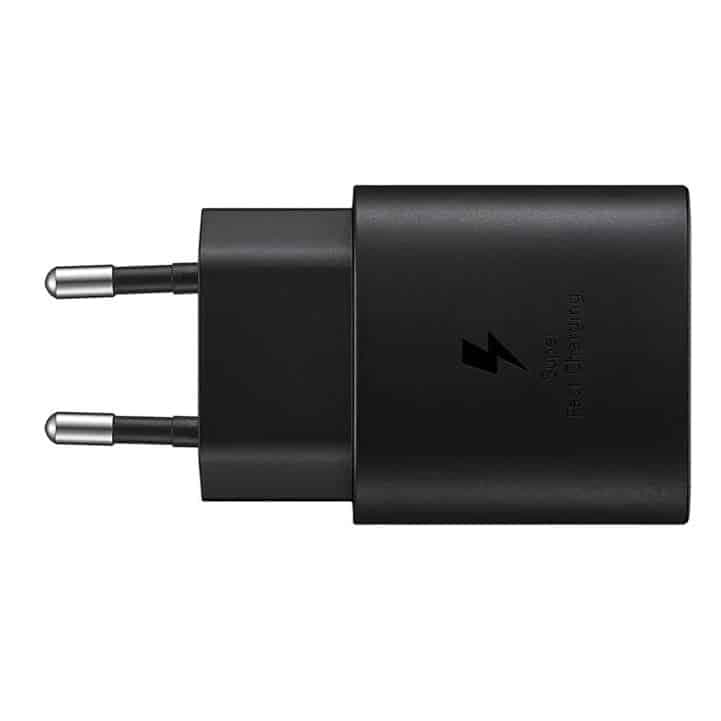 شارژر 25 وات سامسونگ دو پین اصل بدون کابل سوپرفست شارژ Super Fast Charging (ویتنام)