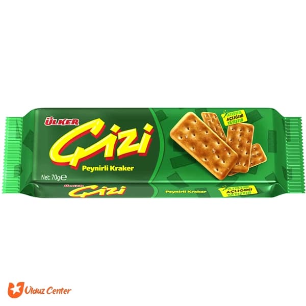 بیسکوئیت کراکر ترد چیزی ویک اولکر 70 گرم