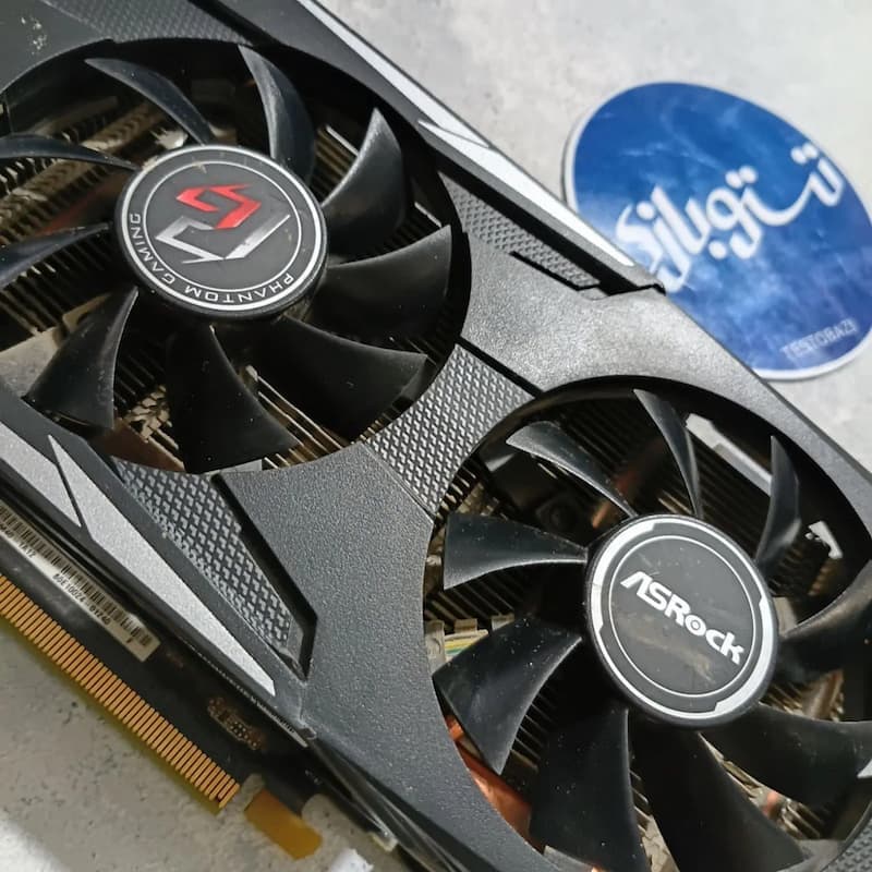 کارت گرافیک استوک ASROCK RX 580 8GB — تصویر ۶