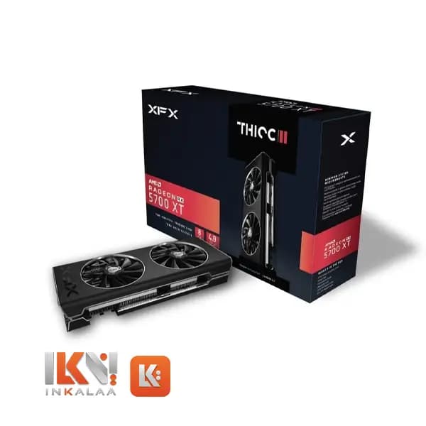 کارت گرافیک استوک XFX 5700XT 2fan 8GB