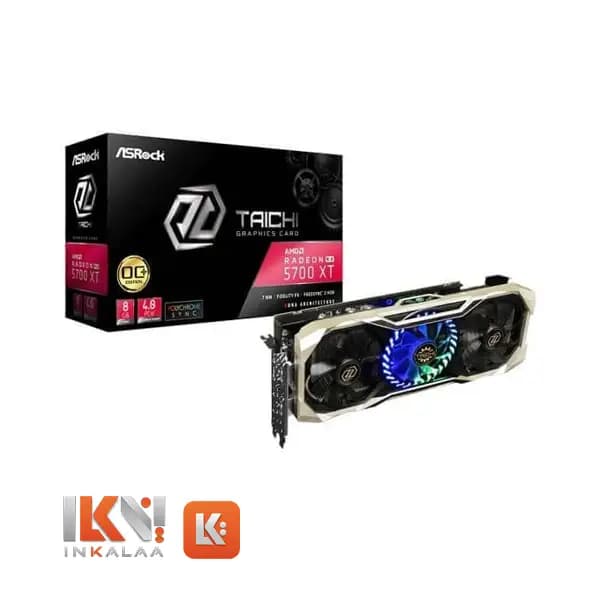 کارت گرافیک استوک ASROCK 5700XT taichi 8GB