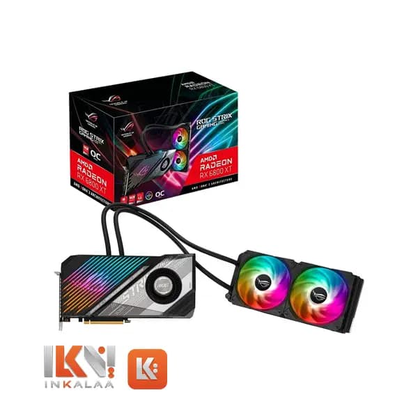 کارت گرافیک استوک ASUS 6800XT rog liquid 16GB