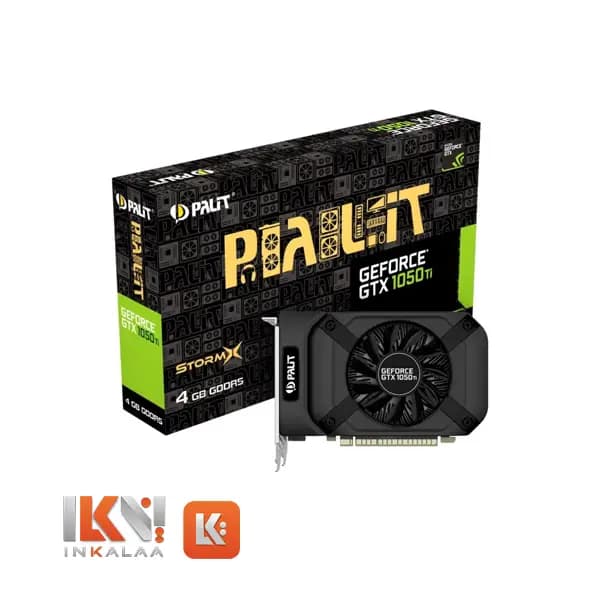 کارت گرافیک استوک PALIT 1050 Ti 1fan 4GB