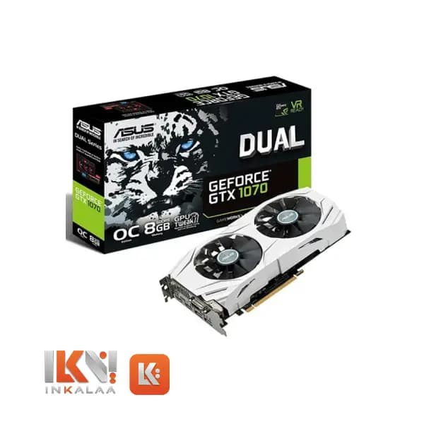 کارت گرافیک استوک ASUS 1070 dual 8GB