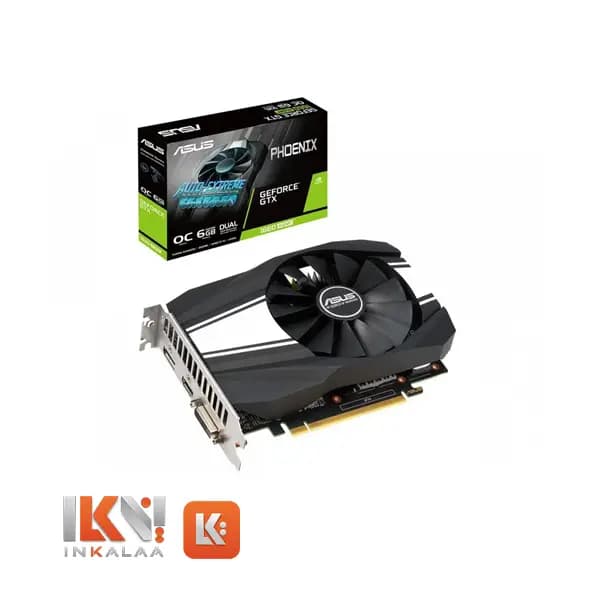 کارت گرافیک استوک ASUS 1660 phoenix 6GB