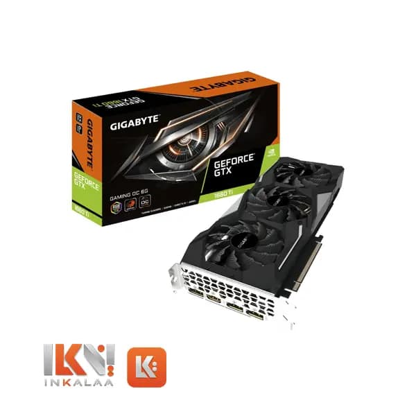 کارت گرافیک استوک GIGABYTE 1660 Ti 6GB